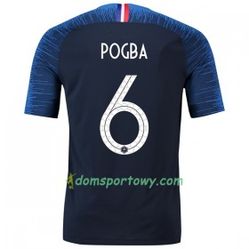 Koszulka Francja Pogba 6 Domowe Koszulki Piłkarskie Mistrzostwa Świata 2018